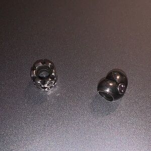Pandora silver charms